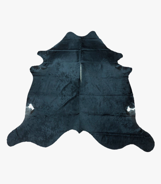 EXOTIC BLACK COWHIDE RUG Designleathers