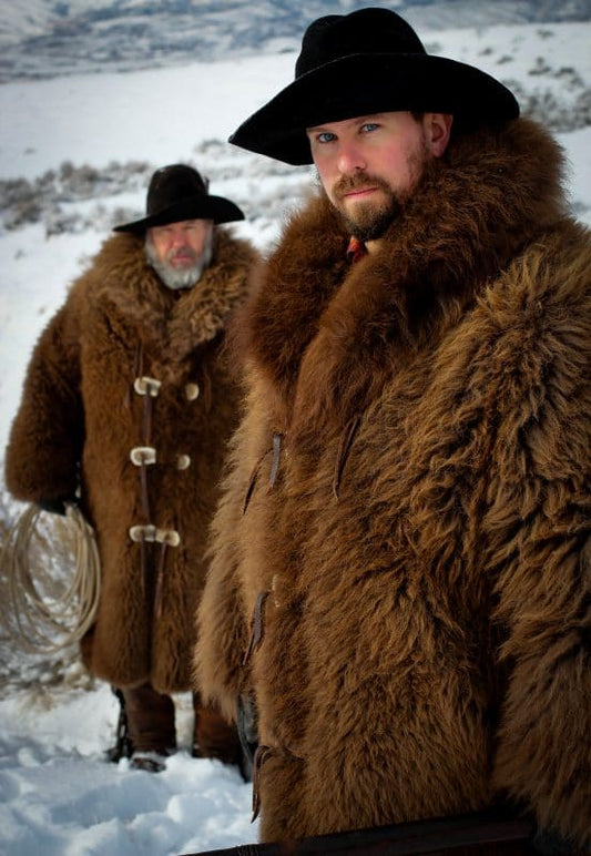 Bison Hair-On Hide Rug | Natural Shape – Second Grade | Extra-Large 8' x 7'