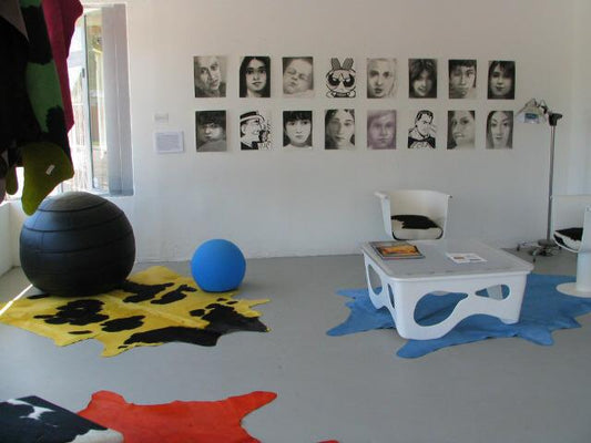 SPOTTED COWHIDE RUG MULTI COLOR DYED COWHIDE RUG 45 SQFT