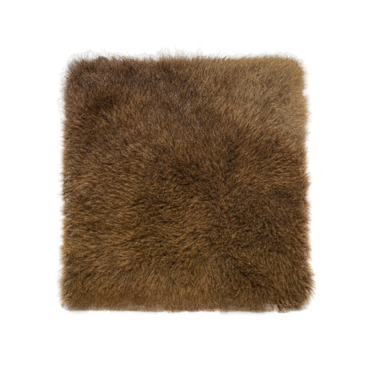 Bison Hair-On Hide Pillow Cover
