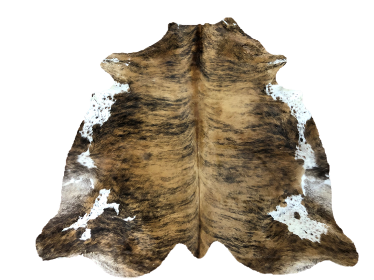 BRINDLE COWHIDE RUG - 42 sqft