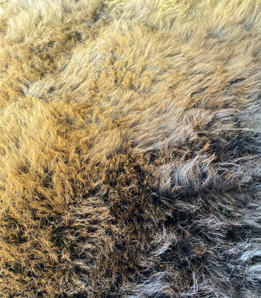 REAL BISON HIDE RUG 48 SQFT Designleathers